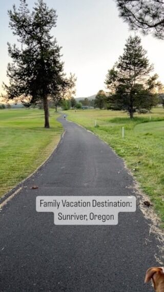 We have fallen in love with @sunriverresort and after two summer family vacations to this resort, here are our favorite things to do (with some tips)! 

🛶 Plan a day floating the Deschutes River. Rent a raft from the Sunriver Marina for the best day! After you’re done floating grab a bite to eat at @riosollatinkitchen which is so delicious! 

🚲 Rent bikes so you and the family can cruise around the whole resort which has miles and miles of paths! 

🎾 Play tennis, pickleball, or golf! If you’re a resort guest you get discounted golf rates. 

🏊‍♀️ Enjoy The Cove pool which has water slides and an indoor lazy river. It can be really busy so rent a cabana (months in advance) or visit in the evening when the crowds are less. 

🍲 There are so many restaurants, and shops in the Sunriver Village. 

🎵 Enjoy the free outdoor concerts. Bring a blanket and picnic and enjoy the summer night! 

🐶 And because this resort has many dog-friendly lodging options, the whole family can enjoy the vacation! 

#sunriver #sunriveroregon #dogfriendly #familyvacation #travelbloggers #letstraveltoday #kidsthattravel #vacay