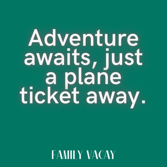 I don’t know the question….but travel is ways the answer! 

#familyvacay #vacation #travelobsessed #instagood #instadaily #quotestoliveby